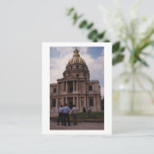 Les Invalides, Frankreich Postkarte (Stehend Vorderseite)