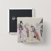 Les Invisibles', c.1807 Button (Vorne & Hinten)