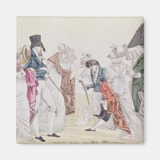 Les Invisibles, c.1807 Magnet (Vorne)