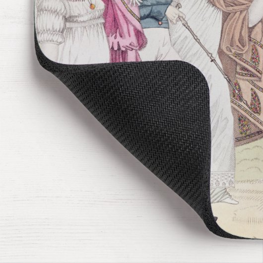 Les Invisibles', c.1807 Mousepad (Ecke)