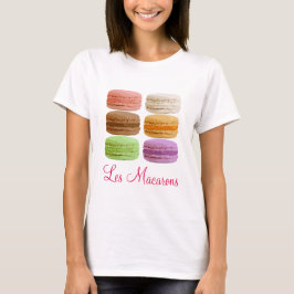 Les Macarons - bunte Pastellfarben T-Shirt