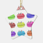 Les Macarons Niedlich Cartoon Keramik Ornament (Links)