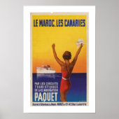 Les Maroc, Les Canaries - Paquet Poster (Vorne)