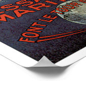 Les Messageries Maritimes Poster (Ecke)