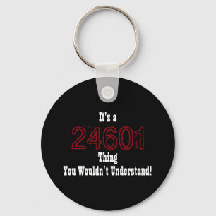 Les Mis 24601 Schlüsselanhänger