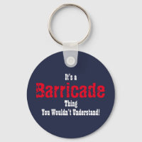 Les Miserables Barricade-Schlüsselanhänger