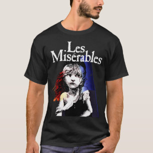 LES Miserables Design Weiche Baumwolle T-Shirt