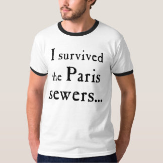 Les Misérables Liebe: Paris-Abwasserkanal-Shirt T-Shirt