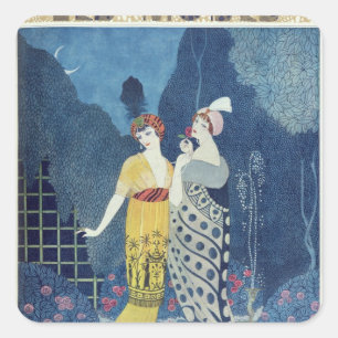 Les Modes Quadratischer Aufkleber