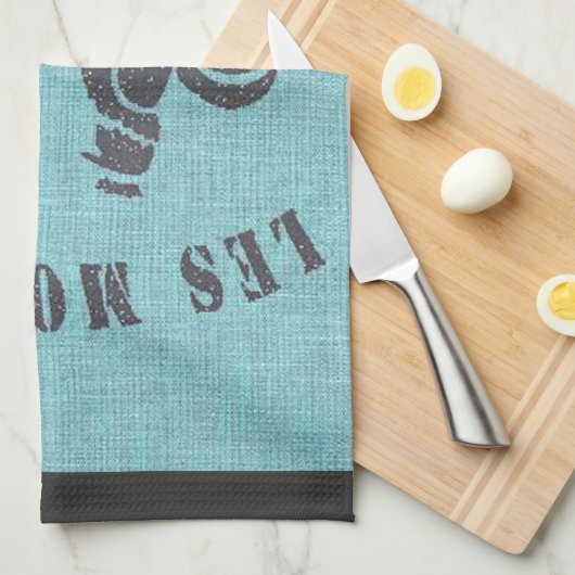 Les Moulins De Provence Handtuch (Viertel Falte)