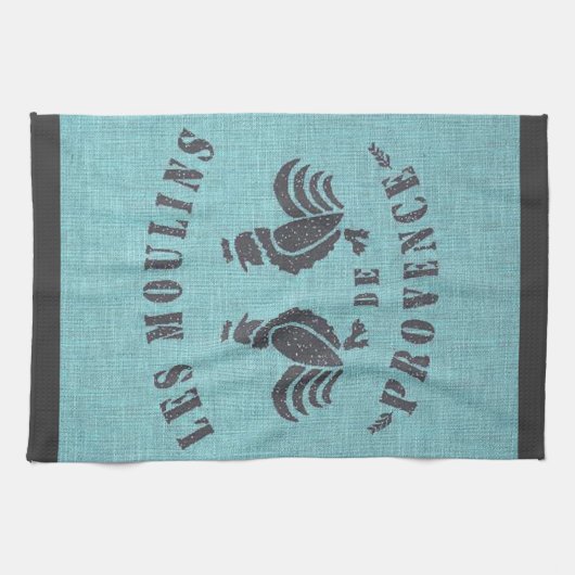 Les Moulins De Provence Handtuch (Horizontal)