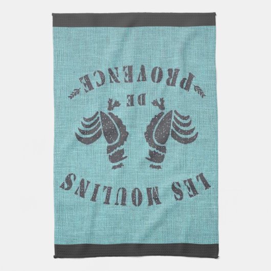 Les Moulins De Provence Handtuch (Vertikal)