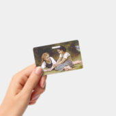 Les Noisettes: Junge Mädchen sammeln Haselnüsse Ausweis (Handheld)