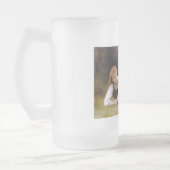 Les Noisettes: Junge Mädchen sammeln Haselnüsse Mattglas Bierglas (Links)