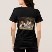 Les Noisettes: Junge Mädchen sammeln Haselnüsse Tri-Blend Shirt (Rückseite)