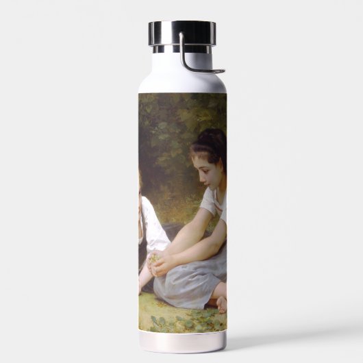 Les Noisettes: Junge Mädchen sammeln Haselnüsse Trinkflasche (Links)