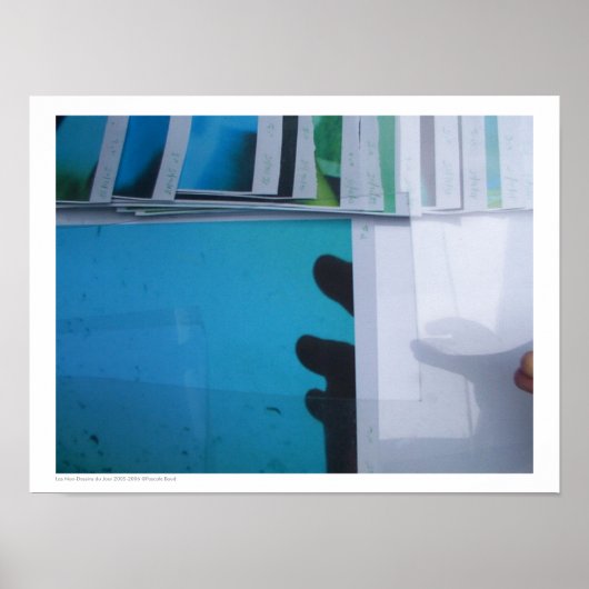 Les Non-Dessins du Jour 2005-06 Project Blue Print Poster (Vorne)