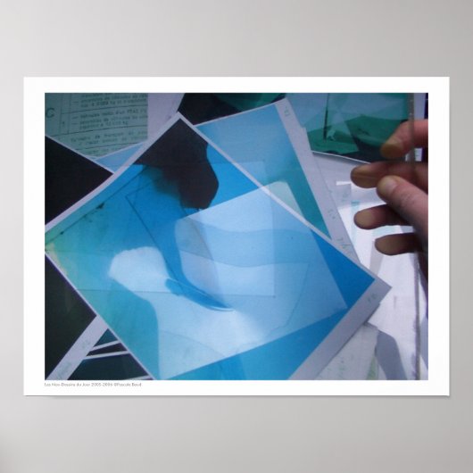 Les Non-Dessins du Jour 2005-2006 Blue Prints P Poster (Vorne)