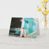 Les Non-Dessins du Jour 2005-2006 Moving Blue Karte (Gelbe Blume)