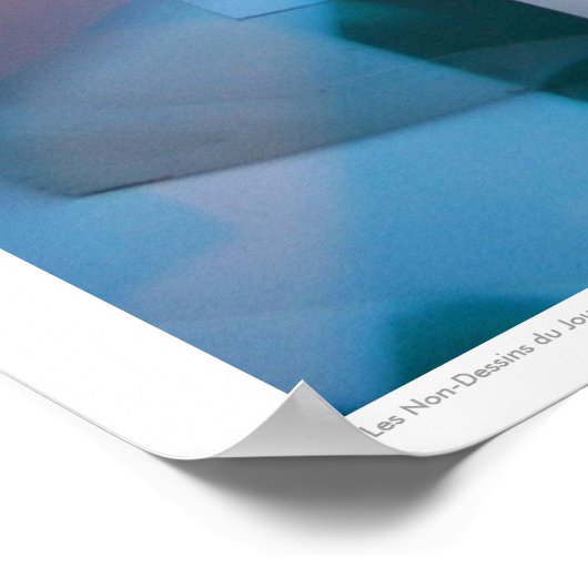 Les Non-Dessins du Jour 2005-2006 Project Hand P Poster (Ecke)