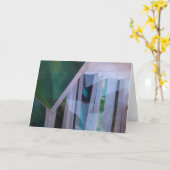 Les Non-Dessins du Jour 2005-2006 Reflections Karte (Gelbe Blume)