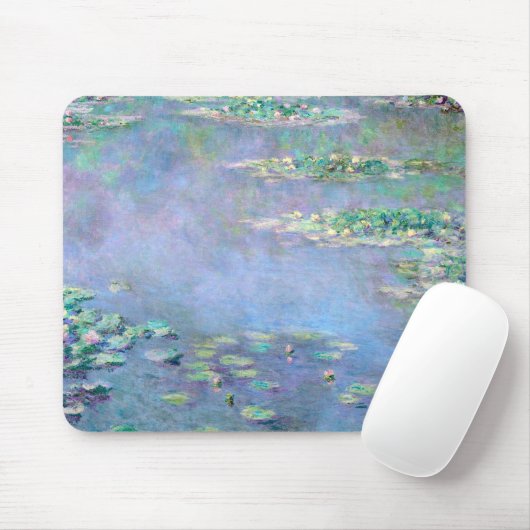 Les Nympheas Wasser-Lilien-Claude Monet-schöne Mousepad (Mit Mouse)