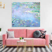 Les Nympheas Water Lilies Impressionismus Kunst Leinwanddruck (Insitu (Wohnzimmer))