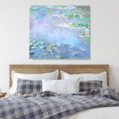 Les Nympheas Water Lilies Impressionismus Kunst Leinwanddruck (Insitu (Schlafzimmer))