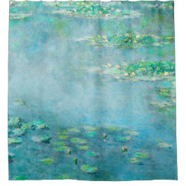 Les Nympheas Water Lilies Kunstgewerbe Duschvorhang