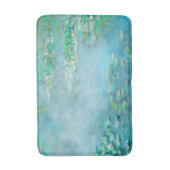 Les Nympheas Water Lilies Light Blue Fine Art Art Badematte (Vorderseite Vertikal)