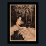"Les Orchidees et Dame aux Lis" (1 von 2) Art Deco Poster<br><div class="desc">#1 eines Art-Déco-Paares druckt ca. 1934 von dem talentierten Louis Icart mit dem Titel "Les Orchidees et Dame aux Lis" #2. Erhältlich in anderen Größen,  sowie Leinwand.</div>