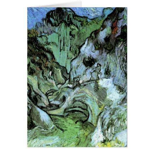 Les Peiroulets Ravine von Vincent van Gogh (Vorne)