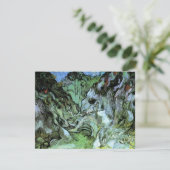 Les Peiroulets Ravine von Vincent van Gogh (Stehend Vorderseite)