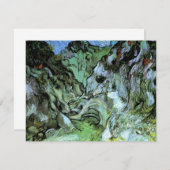 Les Peiroulets Ravine von Vincent van Gogh (Vorne/Hinten)