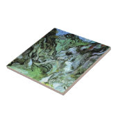 Les Peiroulets Ravine von Vincent van Gogh Fliese (Seite)