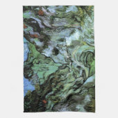 Les Peiroulets Ravine von Vincent van Gogh Geschirrtuch (Vertikal)