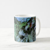 Les Peiroulets Ravine von Vincent van Gogh Kaffeetasse (VorderseiteRechts)