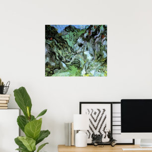 Les Peiroulets Ravine von Vincent van Gogh Poster