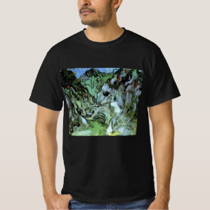 Les Peiroulets Ravine von Vincent van Gogh T-Shirt