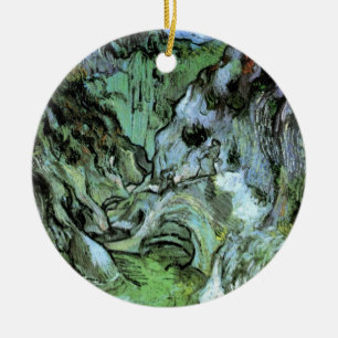 Les Peiroulets-Schlucht von Vincent van Gogh Keramikornament