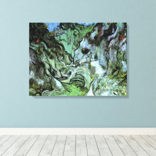 Les Peiroulets-Schlucht von Vincent van Gogh Leinwanddruck