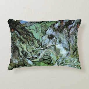 Les Peiroulets-Schlucht von Vincent van Gogh Zierkissen