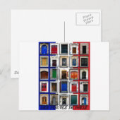 Les Portes De Paris Postkarte (Vorne/Hinten)
