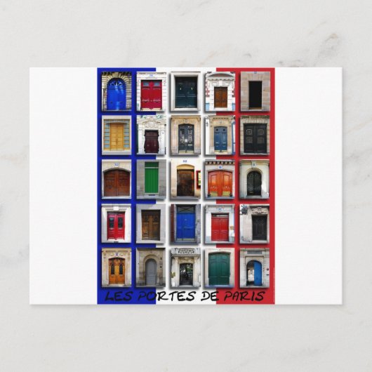 Les Portes De Paris Postkarte (Vorderseite)