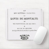 Les Provinciales durch Blaise Pascal Mousepad (Mit Mouse)