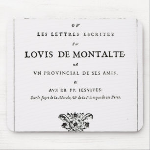 Les Provinciales durch Blaise Pascal Mousepad