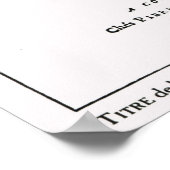 Les Provinciales" von Blaise Pascal Poster (Ecke)