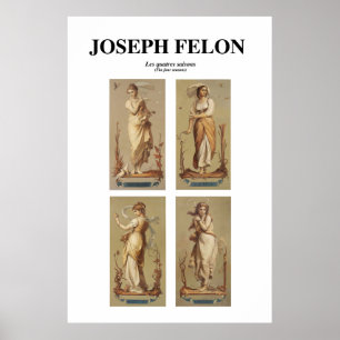 Les quatres saisons (Die vier Jahreszeiten) Poster