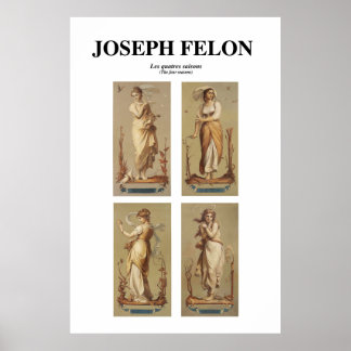 Les quatres saisons (Die vier Jahreszeiten) Poster