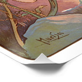 Les Saisons Lete - 1896 - Alphonse Mucha Poster (Ecke)